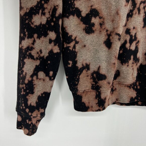 Friends TV Sweatshirt Black Bleached Crew Neck Pullover Long Sleeve - Picture 4 of 9